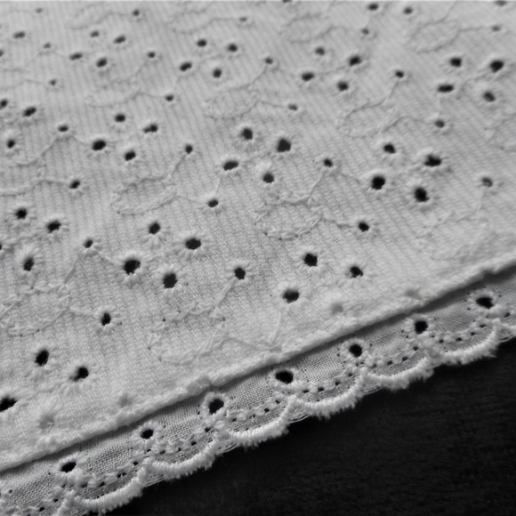 J. Crew White Eyelet Strapless Sheath Dress 4 - Picture 4 of 8